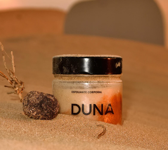 DUNA esfoliante corporal com quartzo